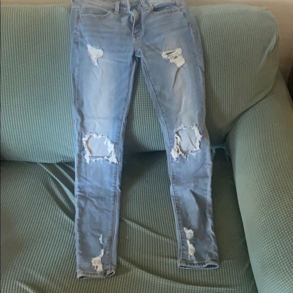 Distressed Jeans